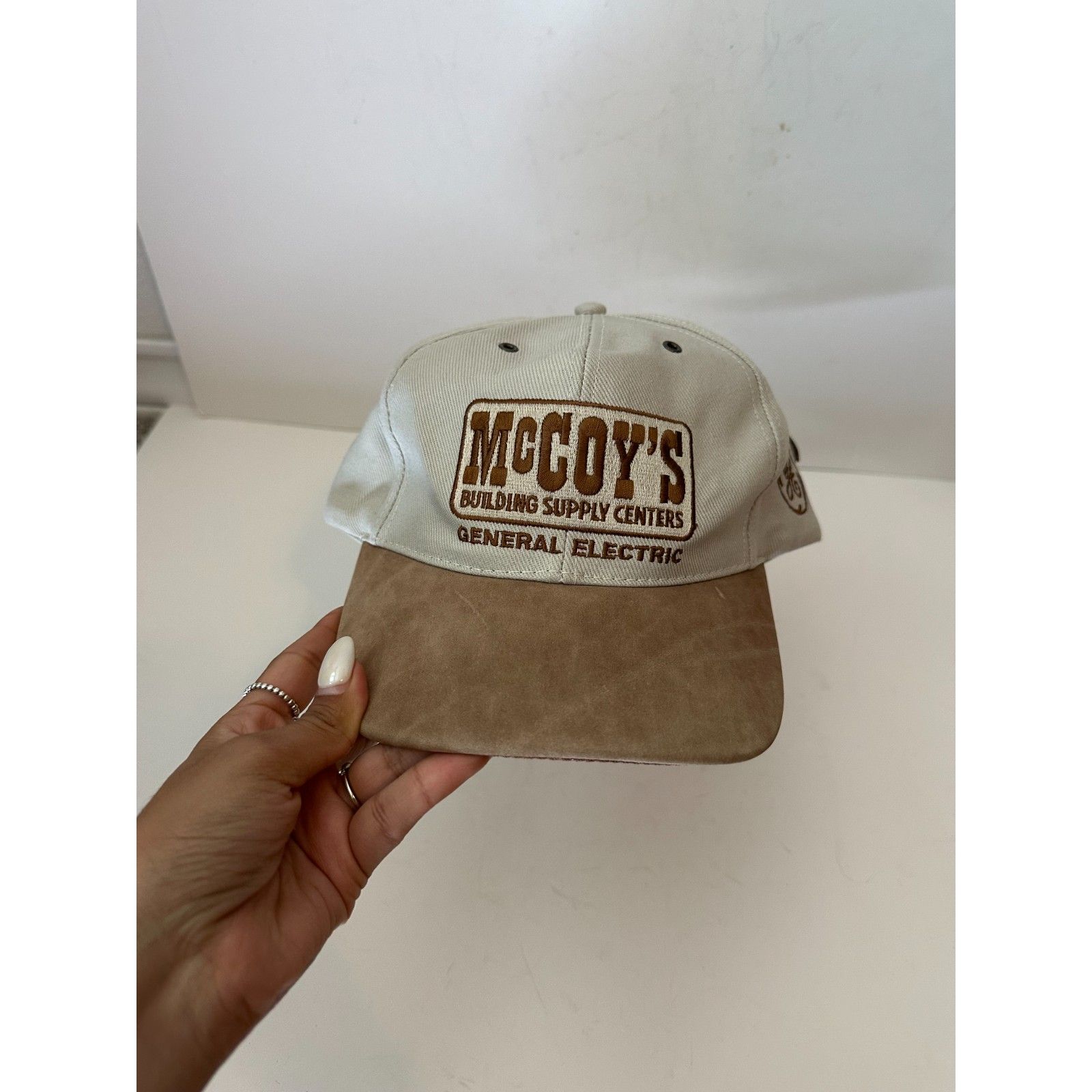 Mccoys General Electric Suede Hat Nwt